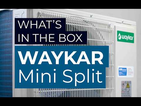 Mini Split WAYKAR 12000 BTU HEAT/COLD 22SEER2 R-32 110V