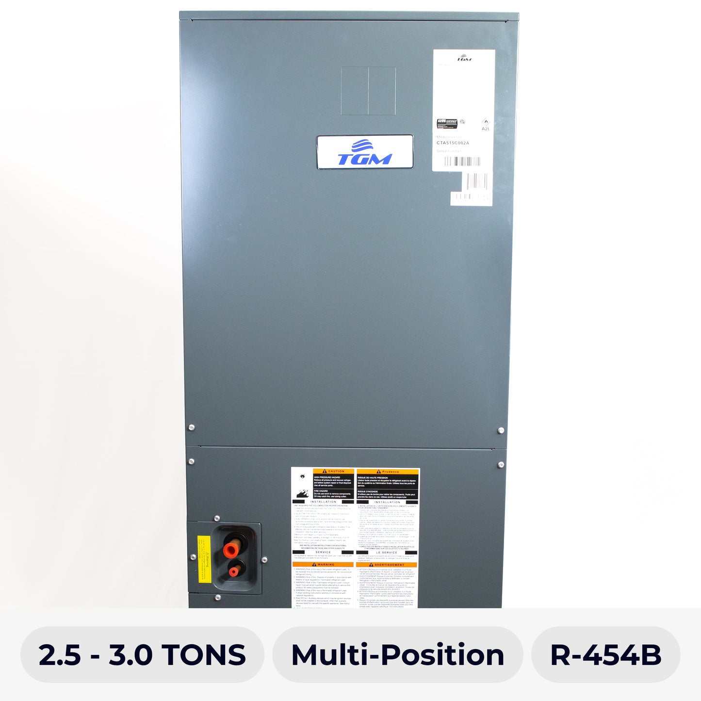 TGM 2.5-3.0 TON AIR HANDLER R-454B