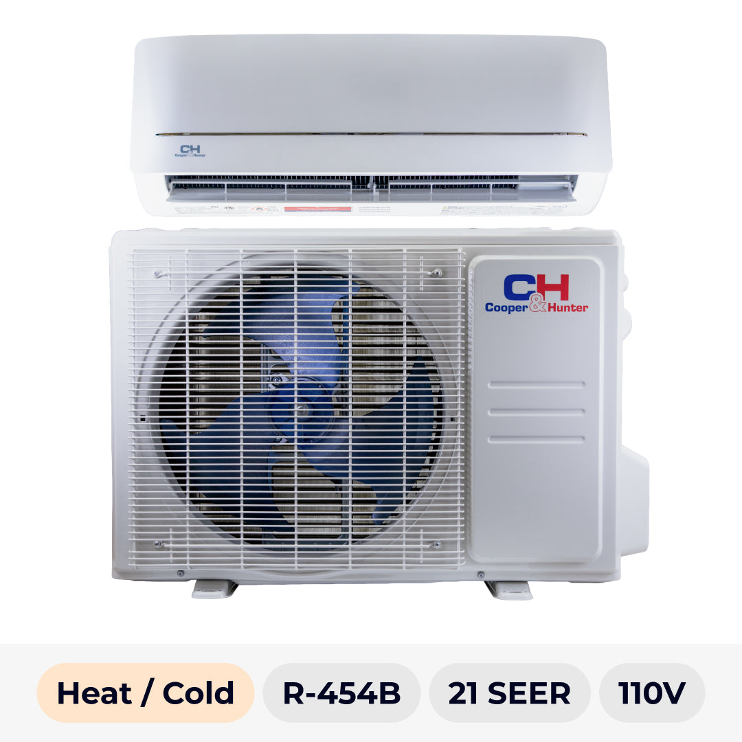 Mini Split COOPER & HUNTER MIA 12,000 BTU HEAT/COOL MINI SPLIT 21.2 SEER2 R-454B 115V