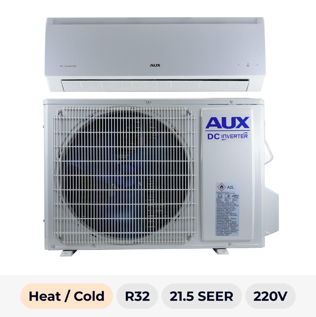 AUX 18000 BTU HEAT/COLD 21.5SEER R-32 220V
