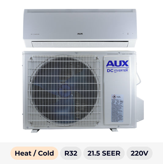 AUX 18000 BTU HEAT/COLD 21.5SEER R-32 220V