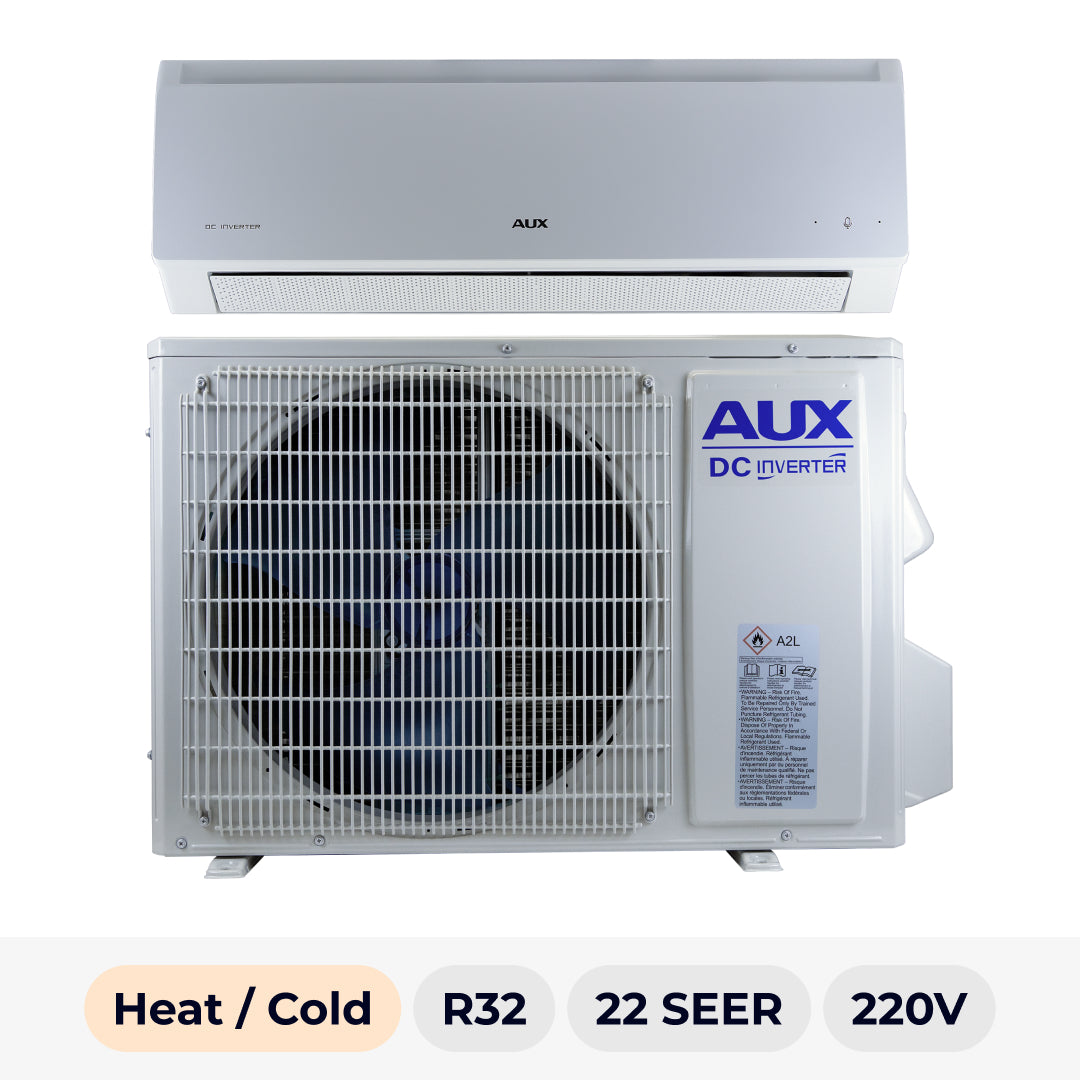 AUX 24000 BTU HEAT/COLD 22SEER R-32 220V