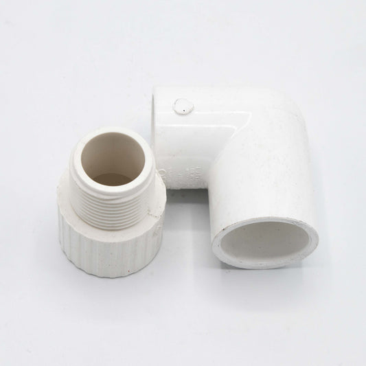 PVC 90° RM FEMALE 3/4