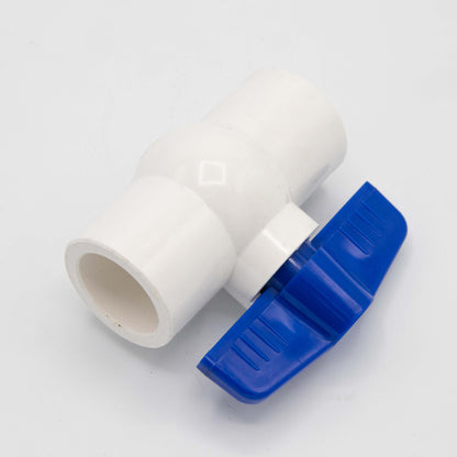 PVC SCHEDULE 40 SOLVENT BALL VALVE 3/4