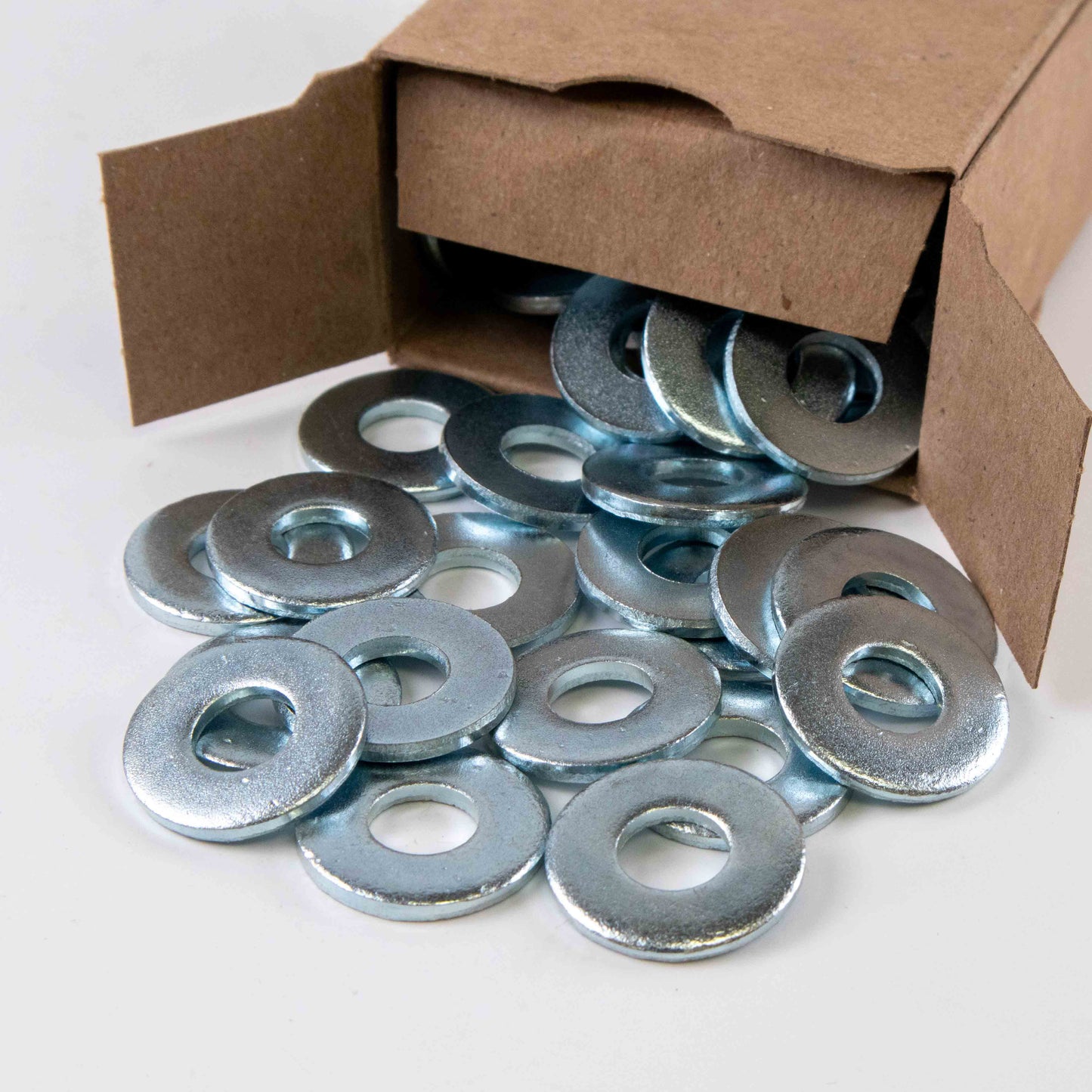 FLAT WASHER ZINC  100PCS