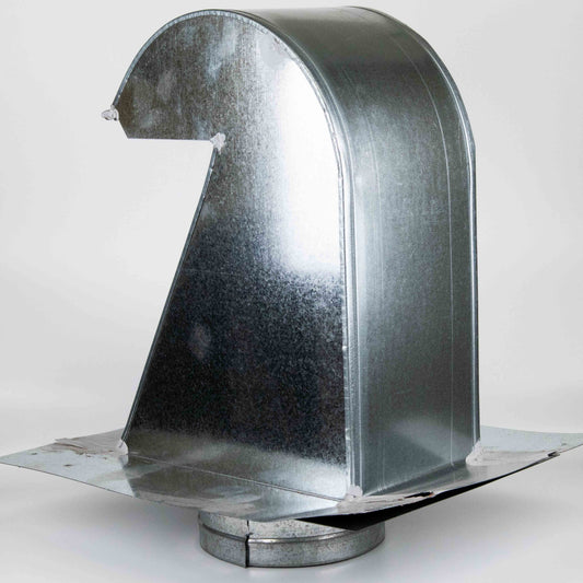 GALVANIZED ROOF VENTS WITH COLLAR-DAMPER