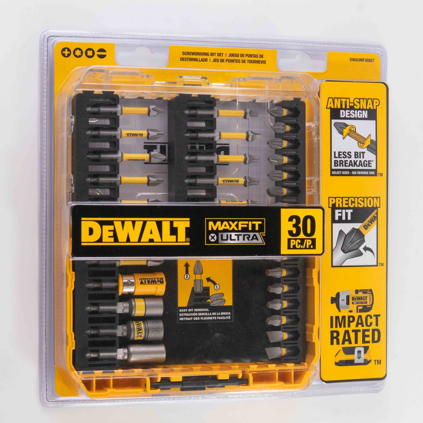 DEWALT SCREWDRIVING BIT SET
