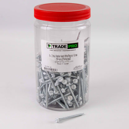 SCREW - HEX WASHER HEAD SCREW 8 X 2 250 PCS