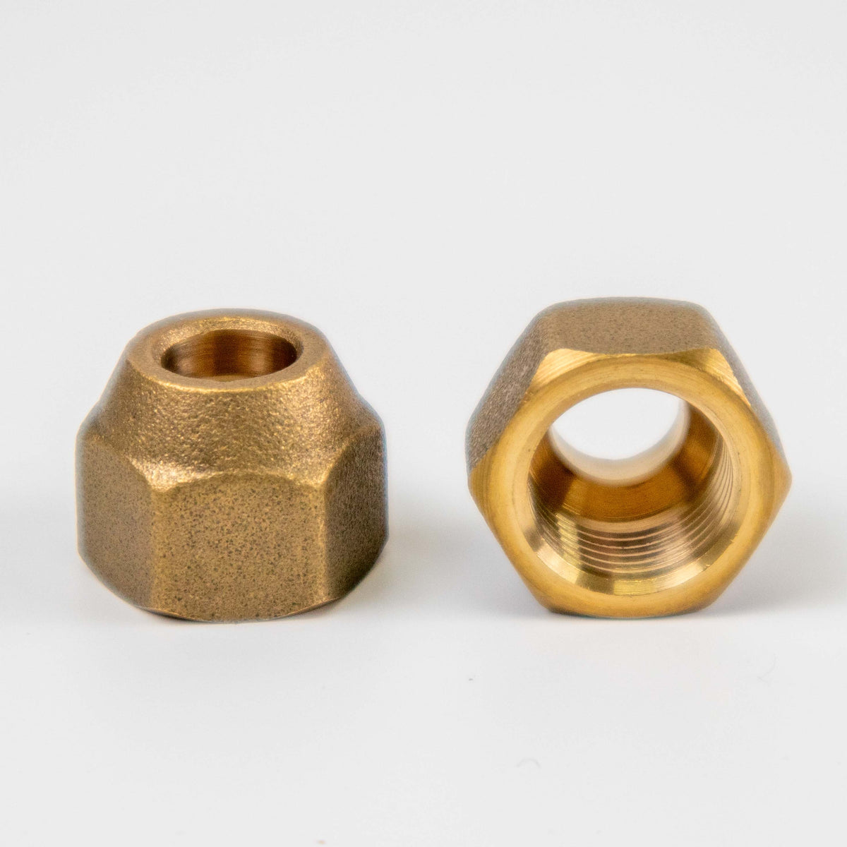 COPPER FLARE COUPLING CONNECTOR WITH NUTS