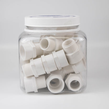 PVC COUPLING ADAPTER 3/4 (35 PACK)