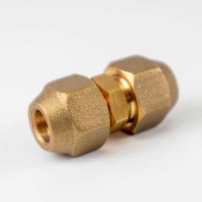 COPPER FLARE COUPLING CONNECTOR WITH NUTS