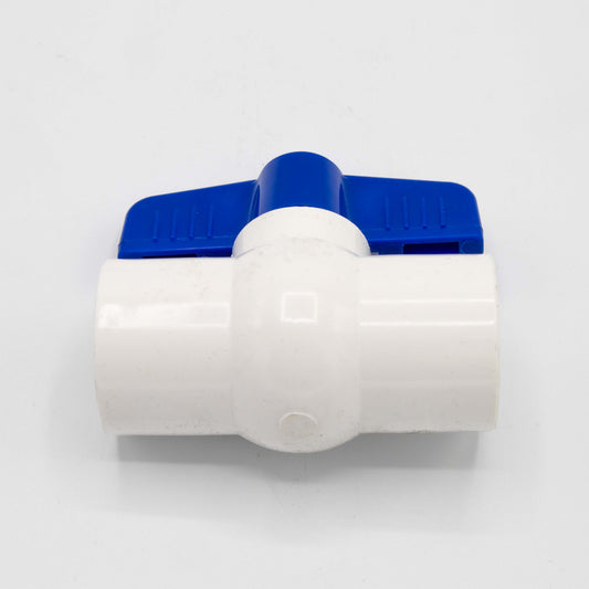 PVC SCHEDULE 40 SOLVENT BALL VALVE 3/4