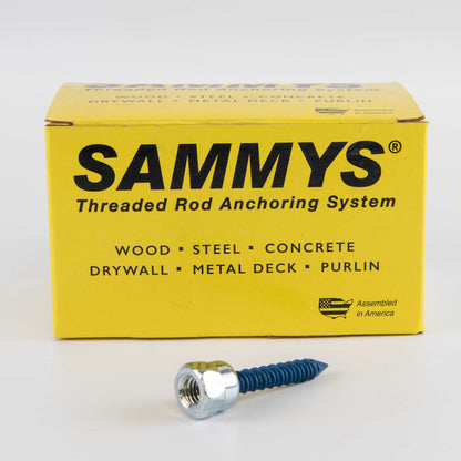 SAMMY THREADED ROD ANCHORS 3/8 25PCS