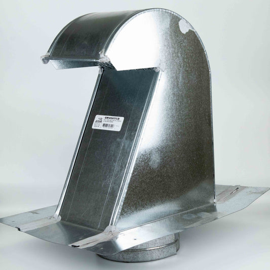 GALVANIZED ROOF VENTS WITH COLLAR-DAMPER