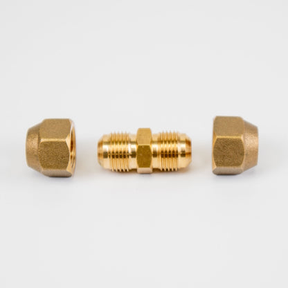 COPPER FLARE COUPLING CONNECTOR WITH NUTS