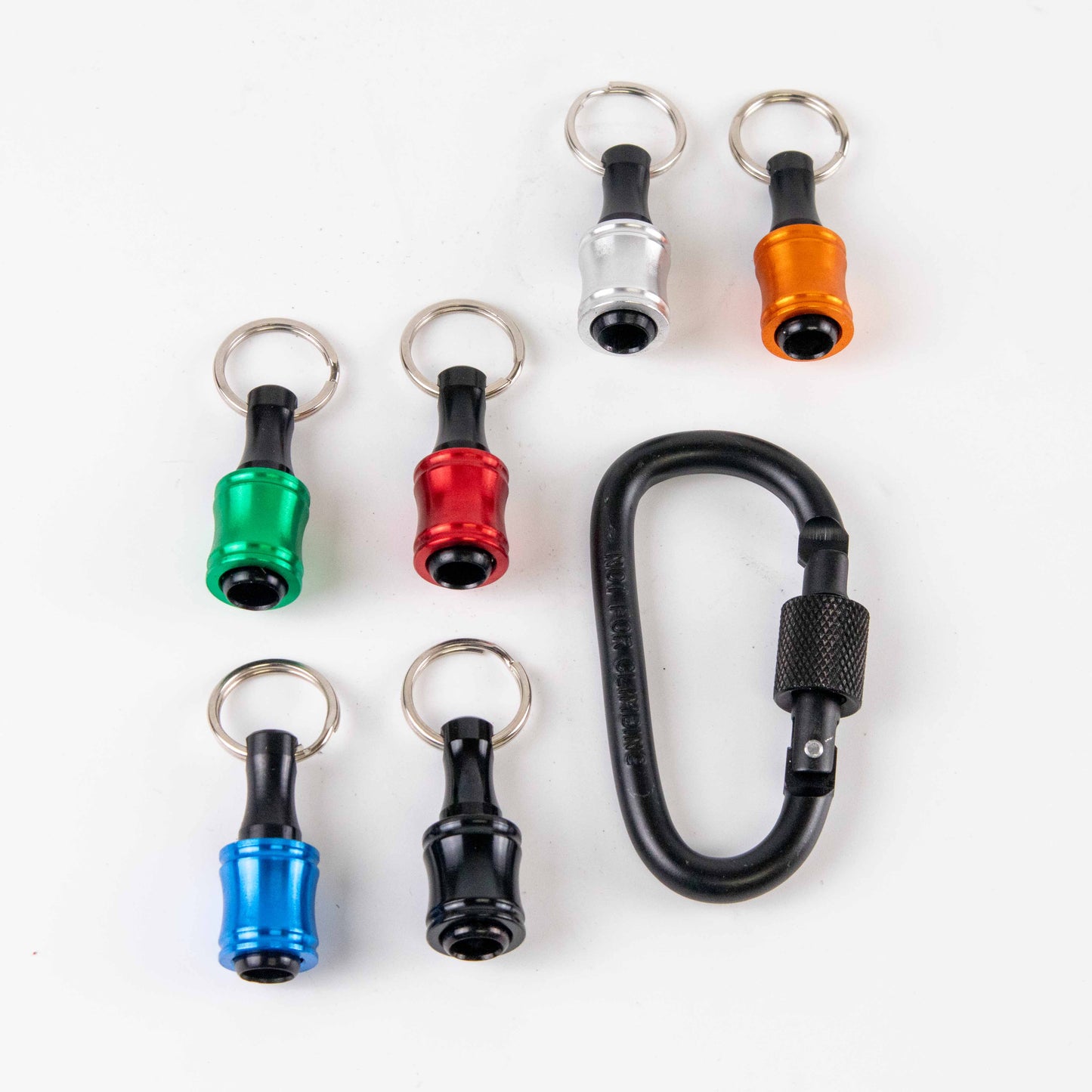 6 PCS 1/4 INCH HEX SHANK BIT HOLDER PORTABLE