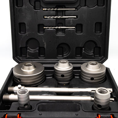 CONCRETE HOLE SAW KIT 10 PIECES