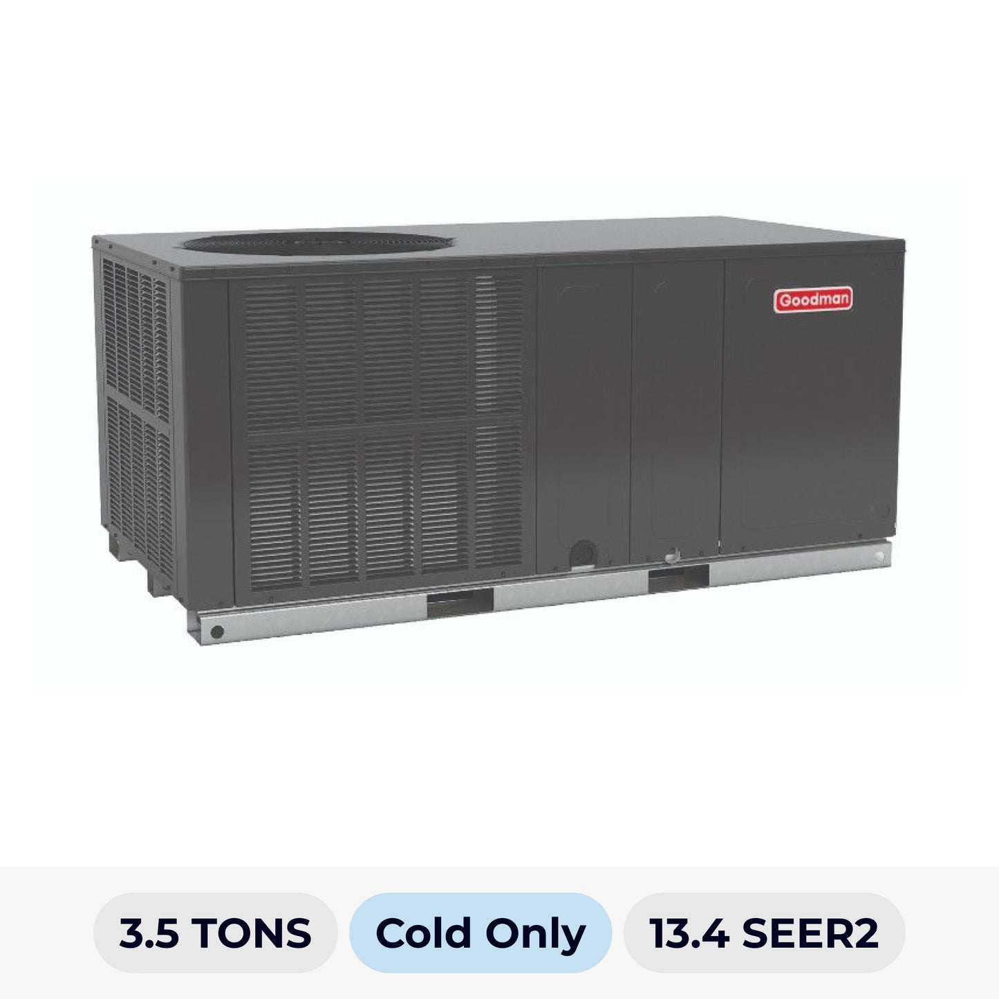 GOODMAN 3.5 TON PACKAGE UNIT COLD ONLY R-32