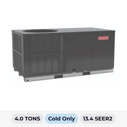 GOODMAN 4.0 TON PACKAGE UNIT COLD ONLY R-32