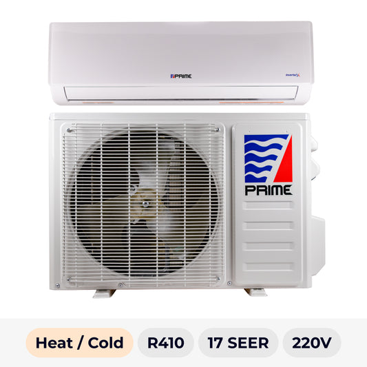 PRIME 24000 BTU HEAT/COLD 17 SEER R-410A 220V