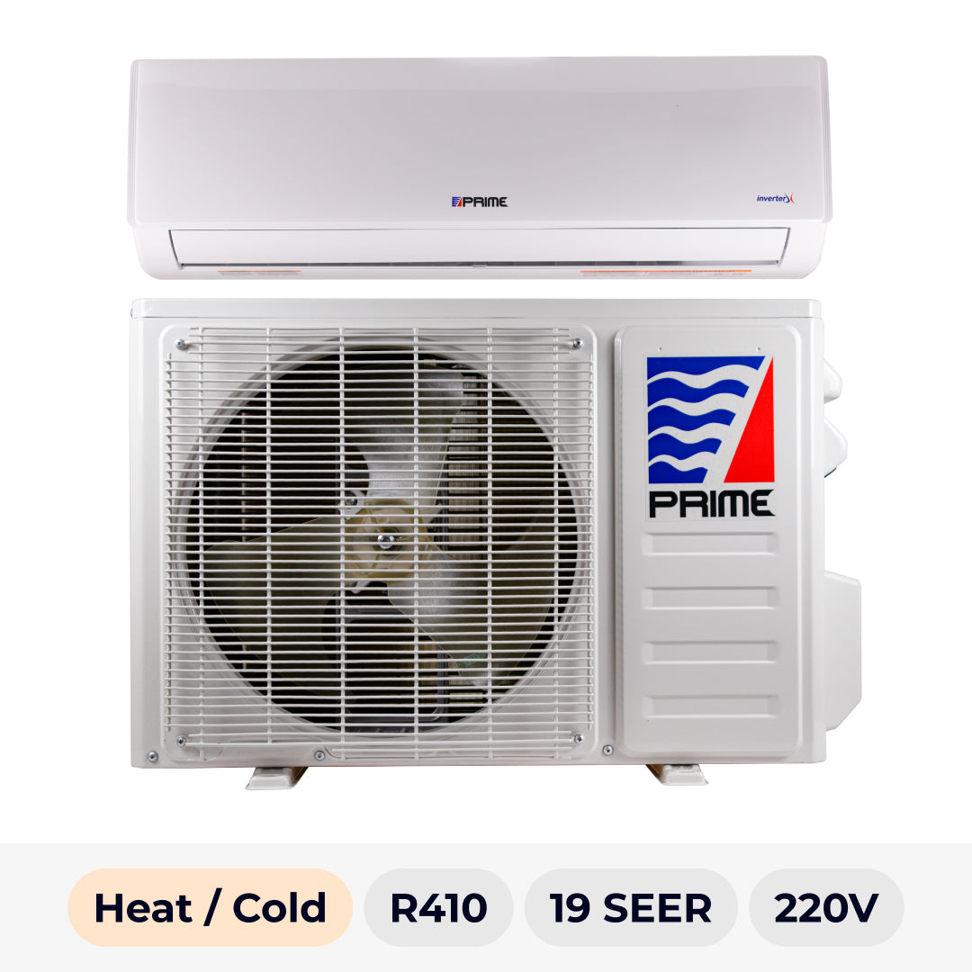 PRIME 36000 BTU HEAT/COLD 19 SEER R-410A 220V