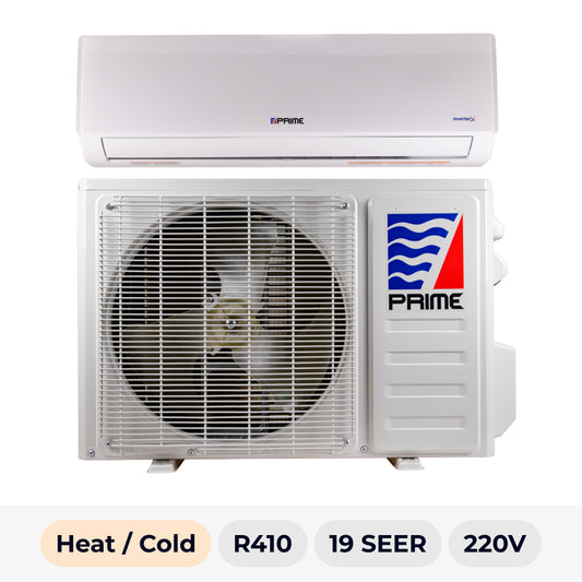 PRIME 36000 BTU HEAT/COLD 19 SEER R-410A 220V