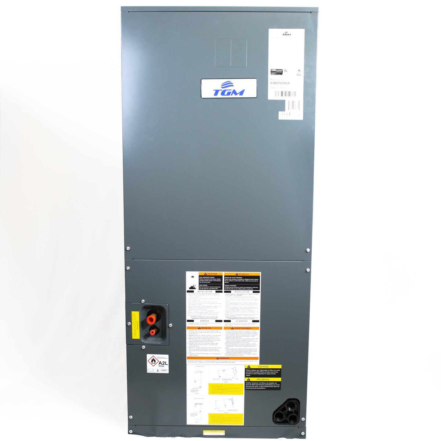 TGM 5.0 TON AIR HANDLER R-454B