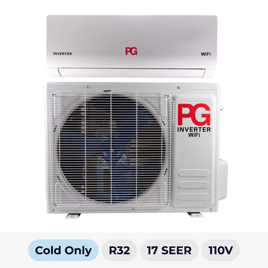 PG 12000 BTU COLD ONLY 17 SEER2 R-32 220V