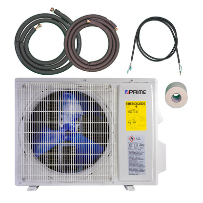 Mini Split PRIME 12000 BTU HEAT/COLD 22 SEER2 R-32 110V SERIE W1