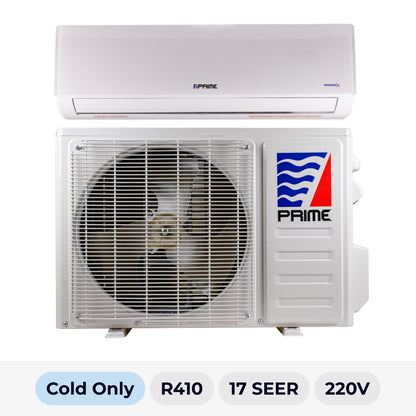 PRIME 18000 BTU COLD ONLY 17 SEER R-410A 220V