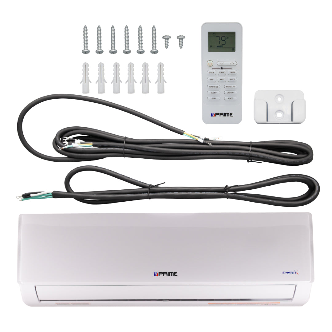 PRIME 12000 BTU HEAT/COLD 17 SEER R-32 110V