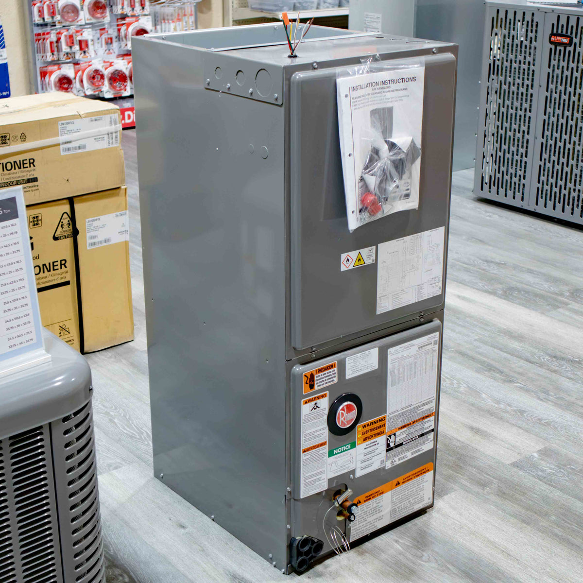 Rheem 1.5 Ton Air Handler, R-410A – Clearance