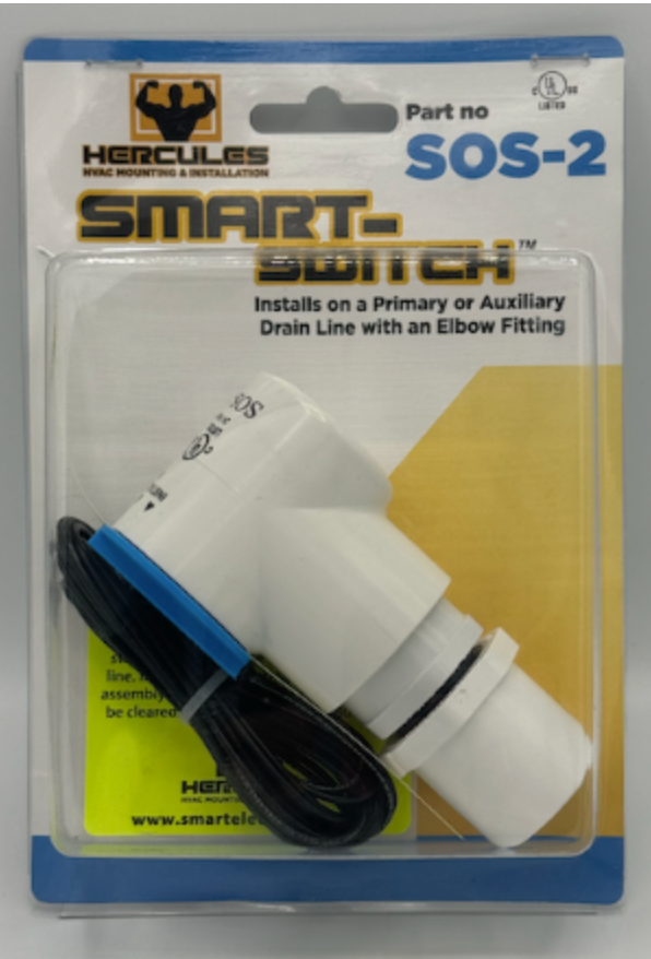 CONDENSATE DRAIN LINE SWITCH SMART ELECTRIC SOS-2