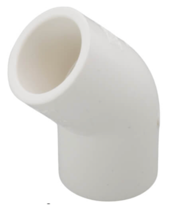 PVC 45° 3/4