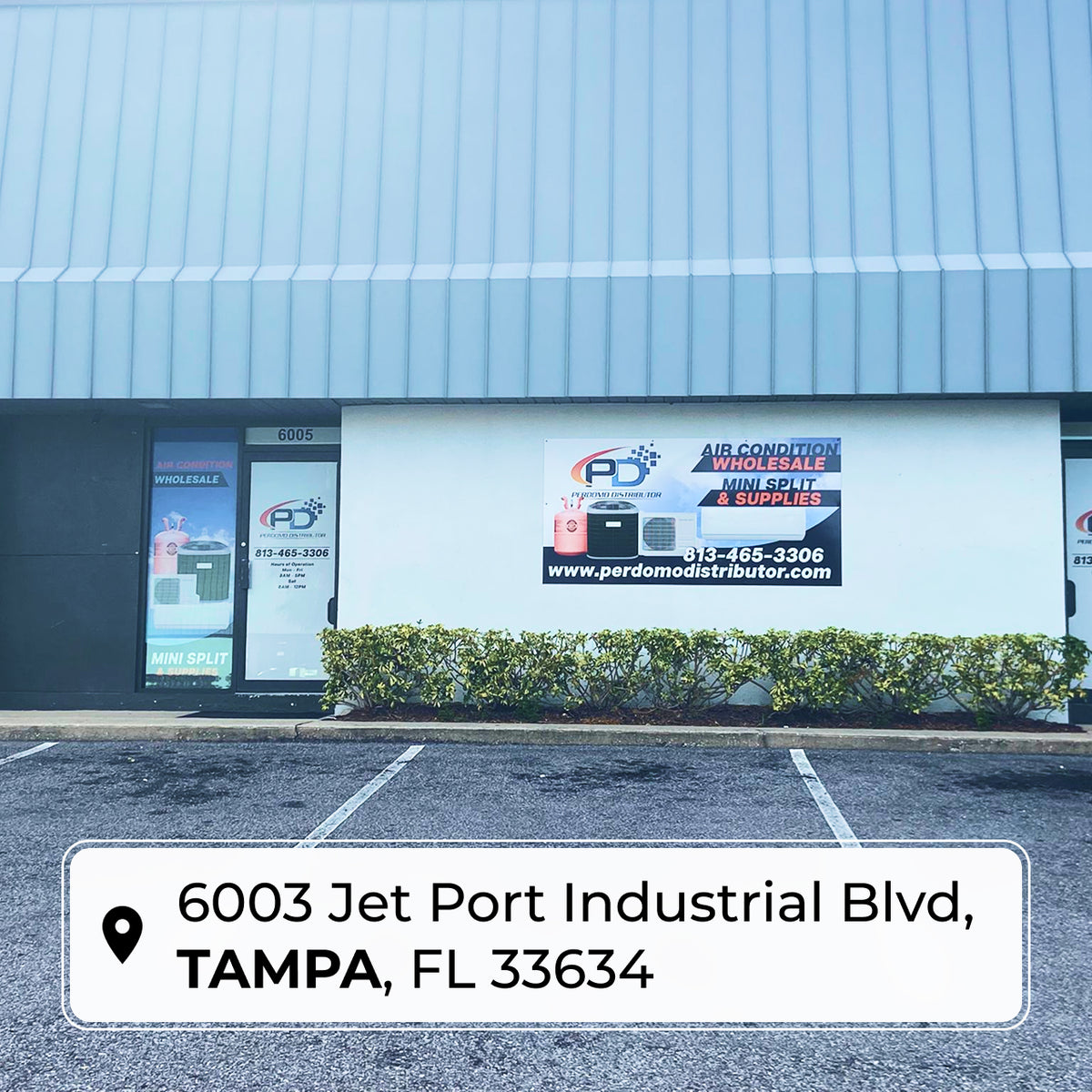 Perdomo Distributor HVAC supply store in Tampa, FL