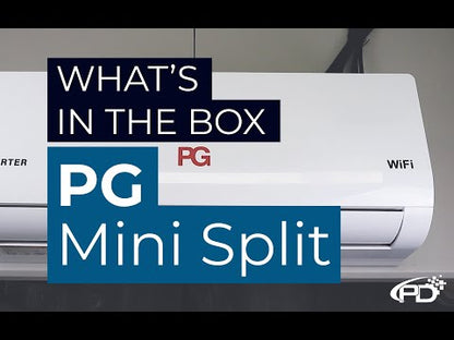 PG 24000 BTU HEAT/COLD 17 SEER2 R-32 220V
