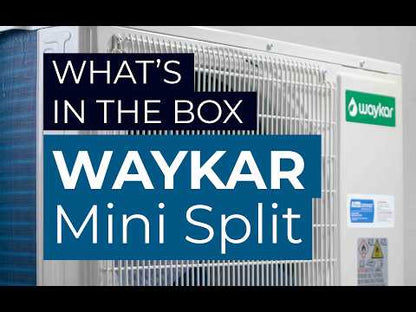 Mini Split WAYKAR 12000 BTU HEAT/COLD 22SEER2 R-32 110V